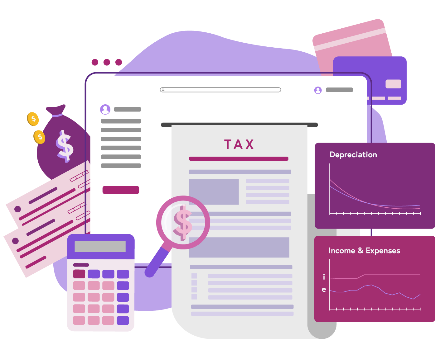 View real-time Schedule E's so you know how depreciation will affect your yearly tax bill